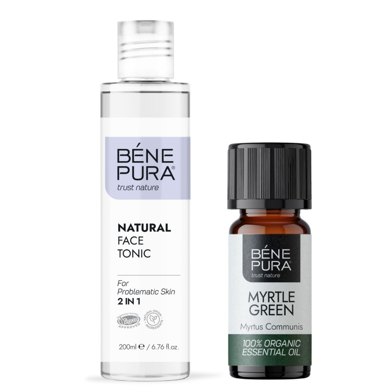 Tónico Facial para Pieles Problemáticas y Bio Aceite esencial de Mirto - GMC