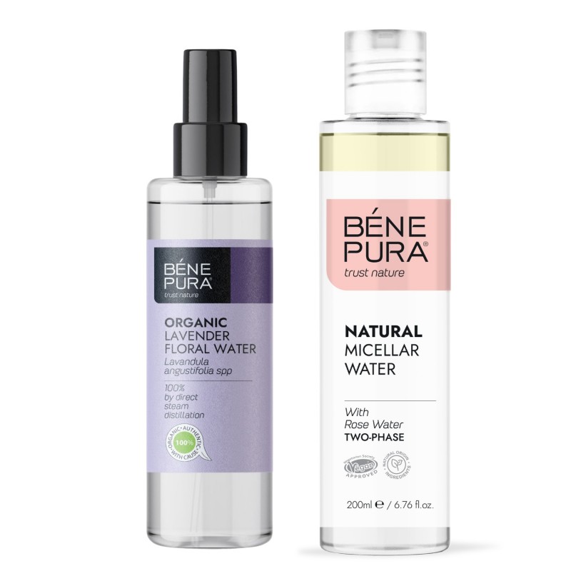 Agua Micelar Bifásica y Bio Agua floral de Lavanda - GMC