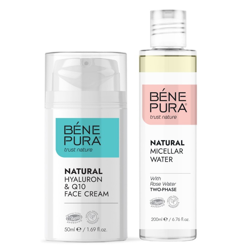 Agua Micelar Bifásica y Crema Facial Hyaluron & Q10 - GMC