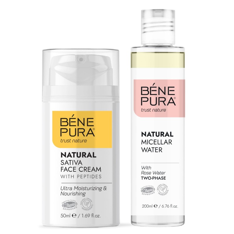 Agua Micelar Bifásica y Crema Facial Hidratante - GMC