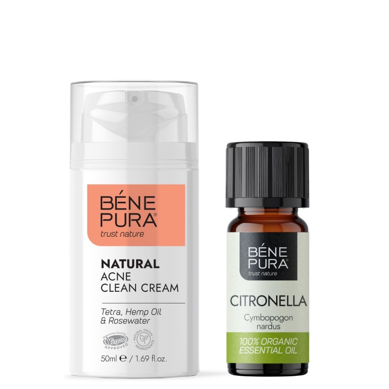 Crema Facial Anti-Acné y Bio Aceite esencial de Citronela - Comparaci&oacute;n de Producto