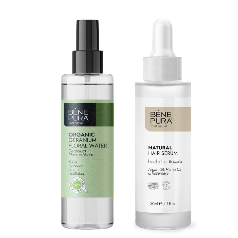 Sérum Capilar y Bio Agua floral de Geranio - GMC