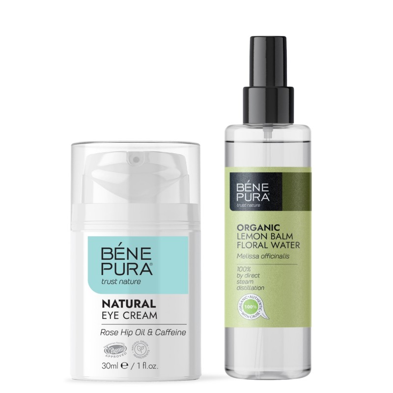 Crema Contorno de Ojos y Bio Agua floral de Toronjil - Comparaci&oacute;n de Producto