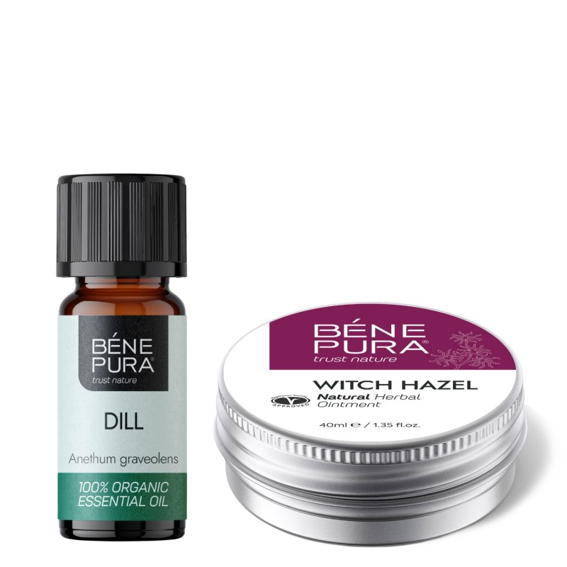 Pomada para Hemorroides con Hamamelis y Bio Aceite esencial de Eneldo - GMC