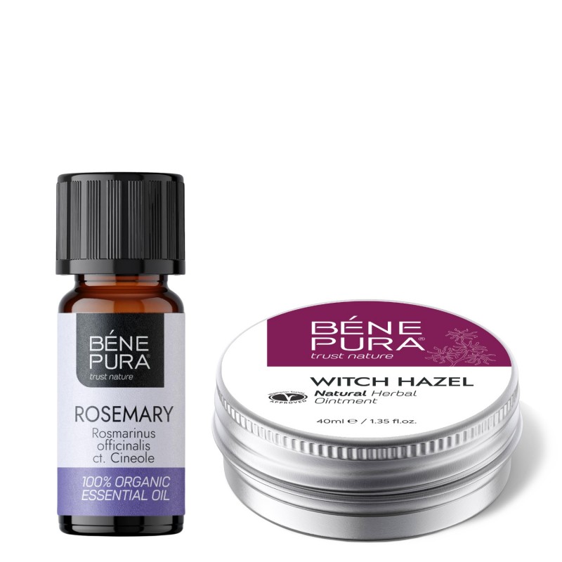 Pomada para Hemorroides con Hamamelis y Bio Aceite esencial de Romero Cineol - GMC