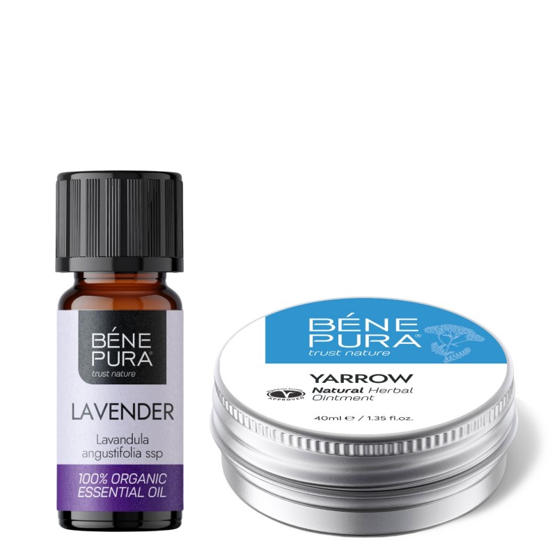 Pomada para Hemorroides con Milenrama blanca y Bio Aceite esencial de Lavanda - GMC