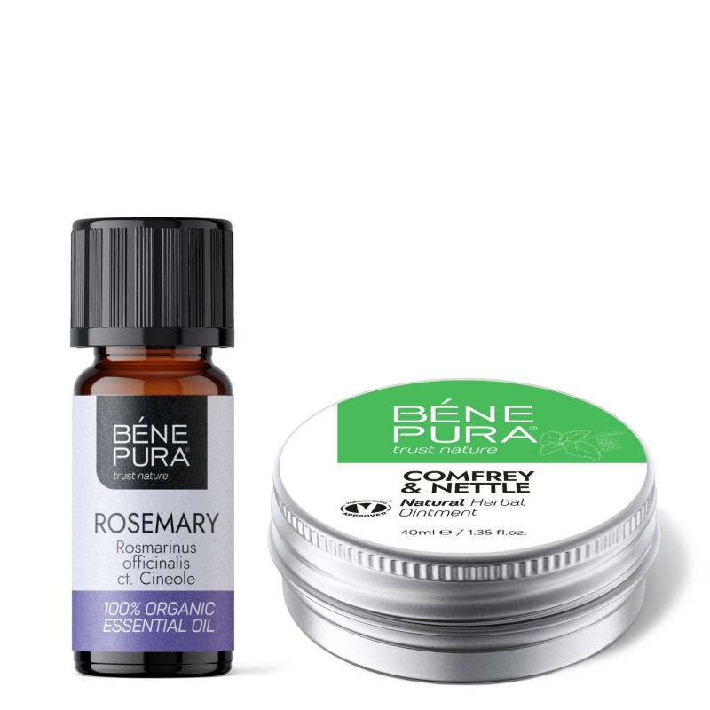Pomada para problemas articulares con Consuelda y Ortiga y Bio Aceite esencial de Romero Cineol - GMC