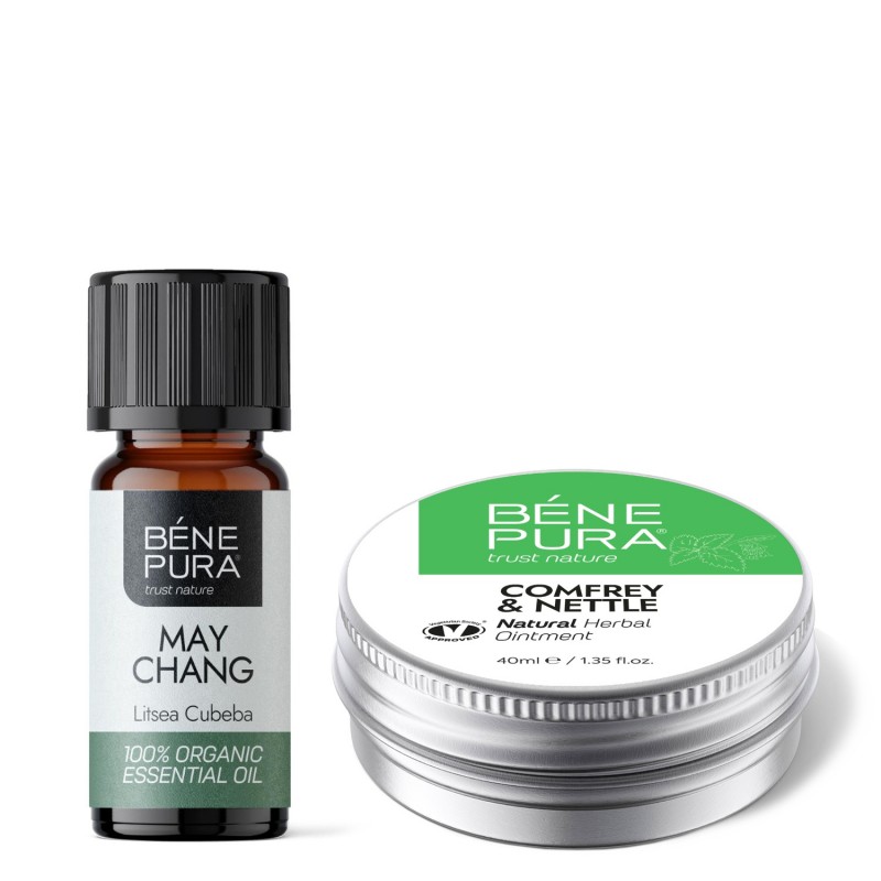 Pomada para problemas articulares con Consuelda y Ortiga y Bio Aceite esencial de Litsea Cubeba - Comparaci&oacute;n de Producto