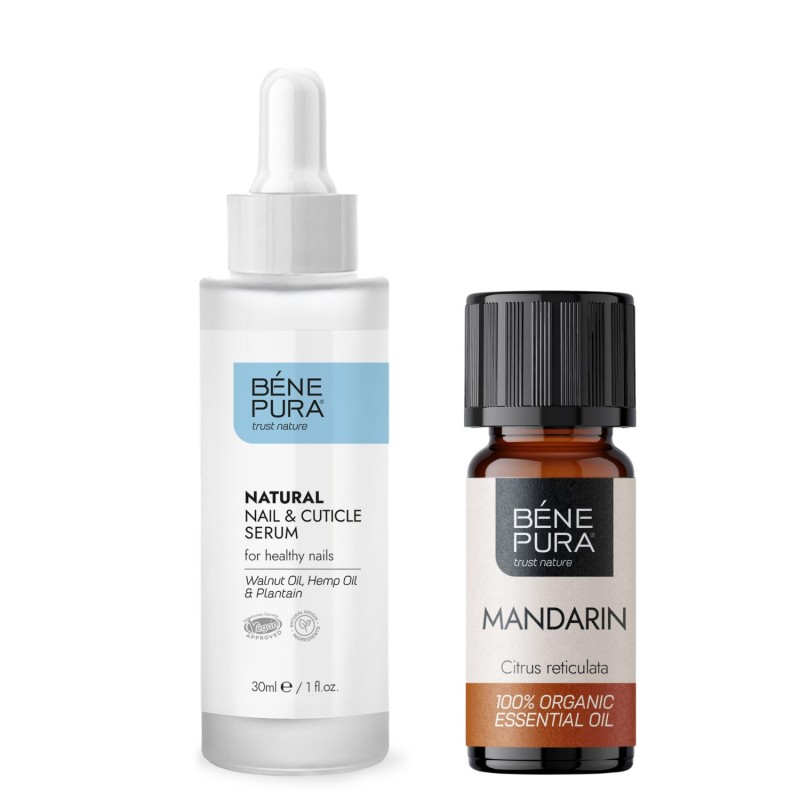 Sérum para Uñas y Bio Aceite esencial de Mandarina roja