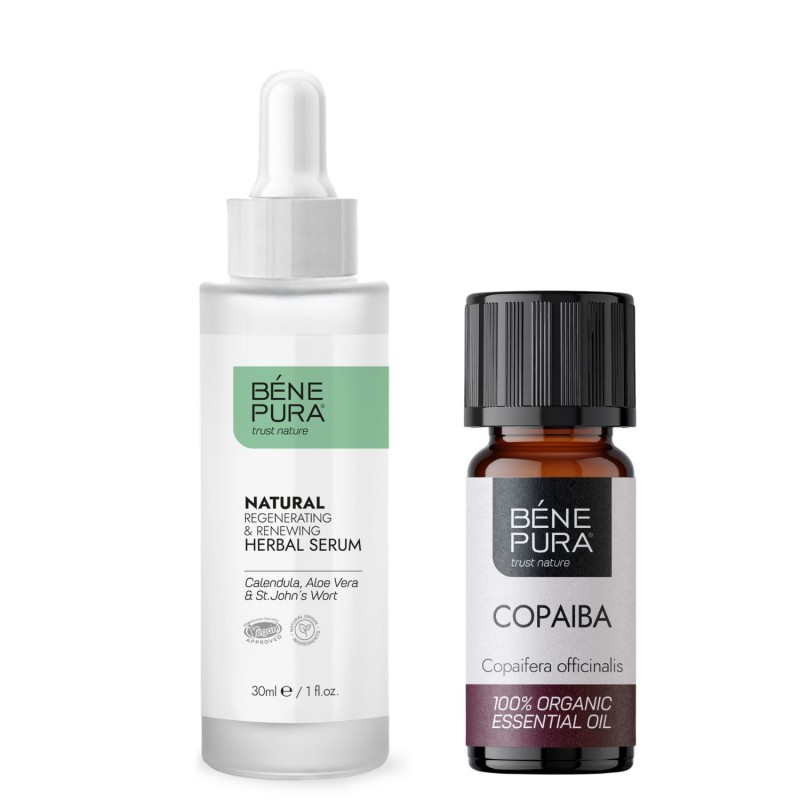 Sérum Facial Regenerador y Bio Aceite esencial de Copaiba - GMC