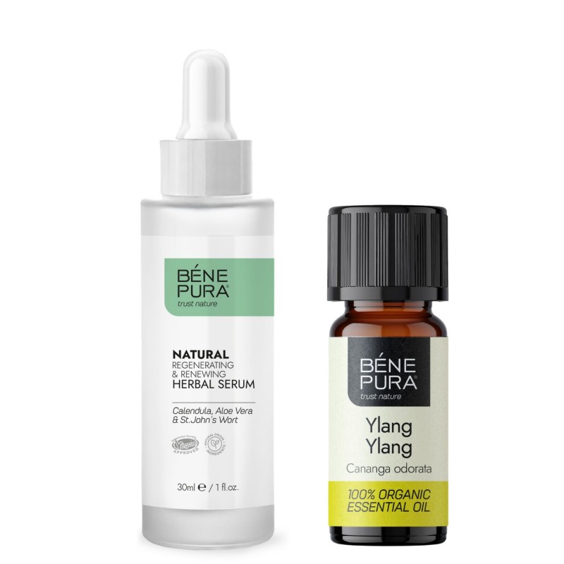 Sérum Facial Regenerador y Bio Aceite esencial de Ylang Ylang - Comparaci&oacute;n de Producto
