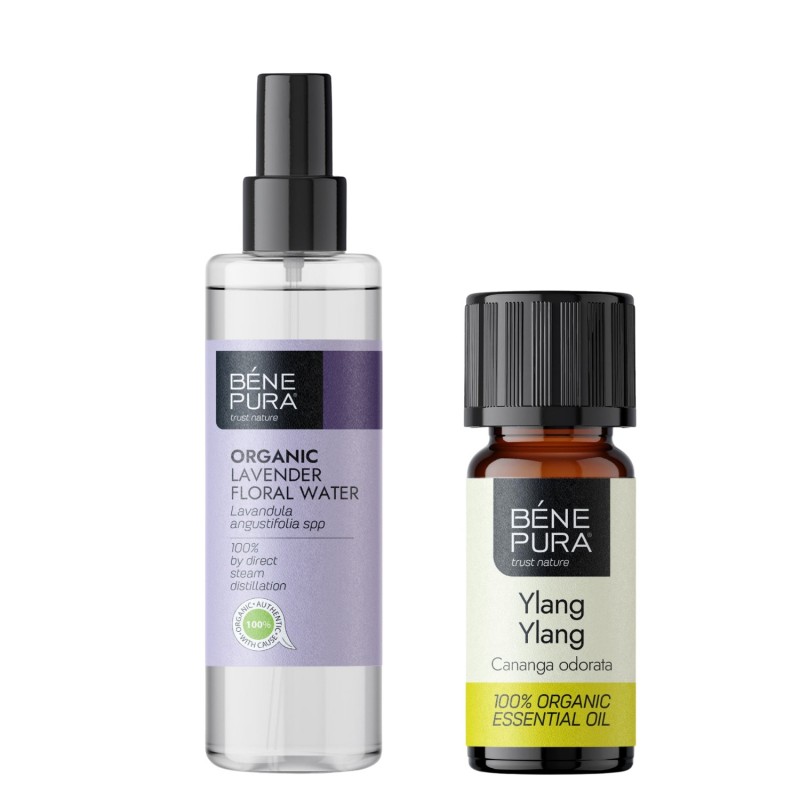 Bio Agua floral de Lavanda y Bio Aceite esencial de Ylang Ylang - GMC