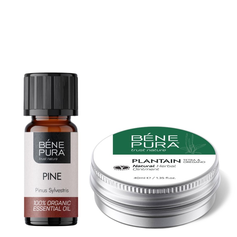 Pomada para irritaciones de la piel con Llantén y Bio Aceite esencial de Pino Blanco - GMC