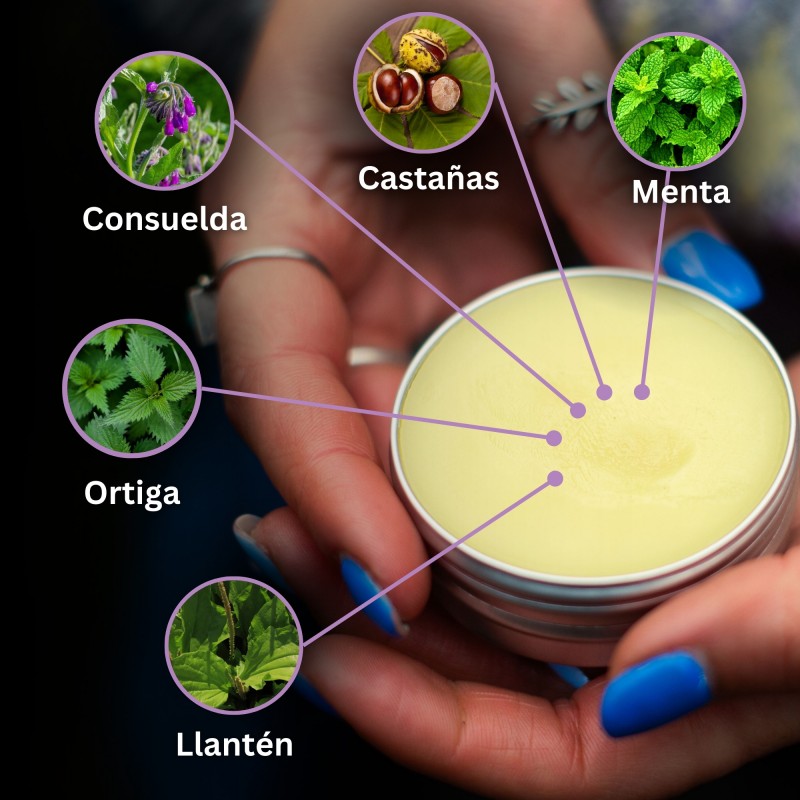 2x Pomada para problemas articulares con Consuelda y Ortiga - 40ml