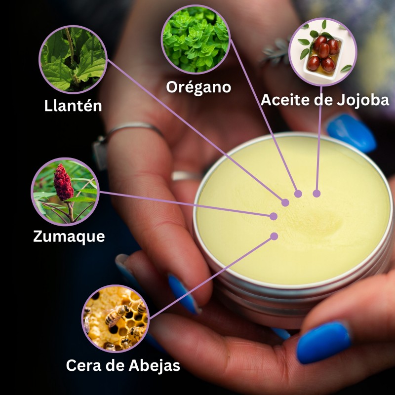 3x Bálsamo Anti-Irritación para Mascotas con Llantén - 40ml