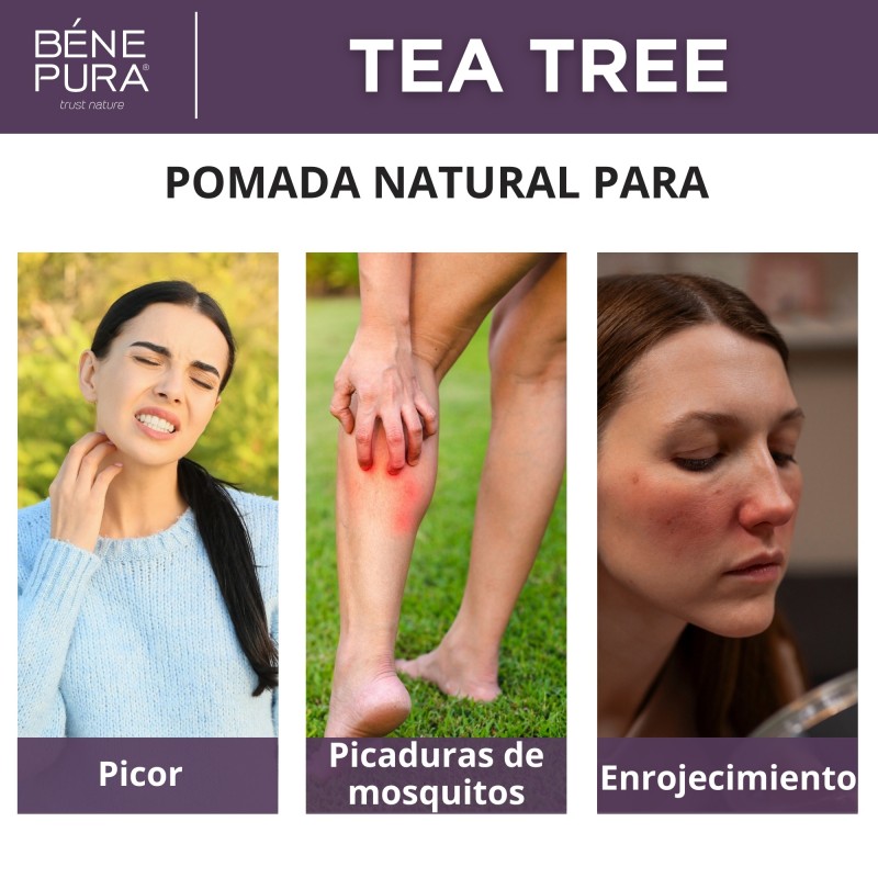 2x Pomada para irritaciones de la piel con Árbol de Té - 40ml