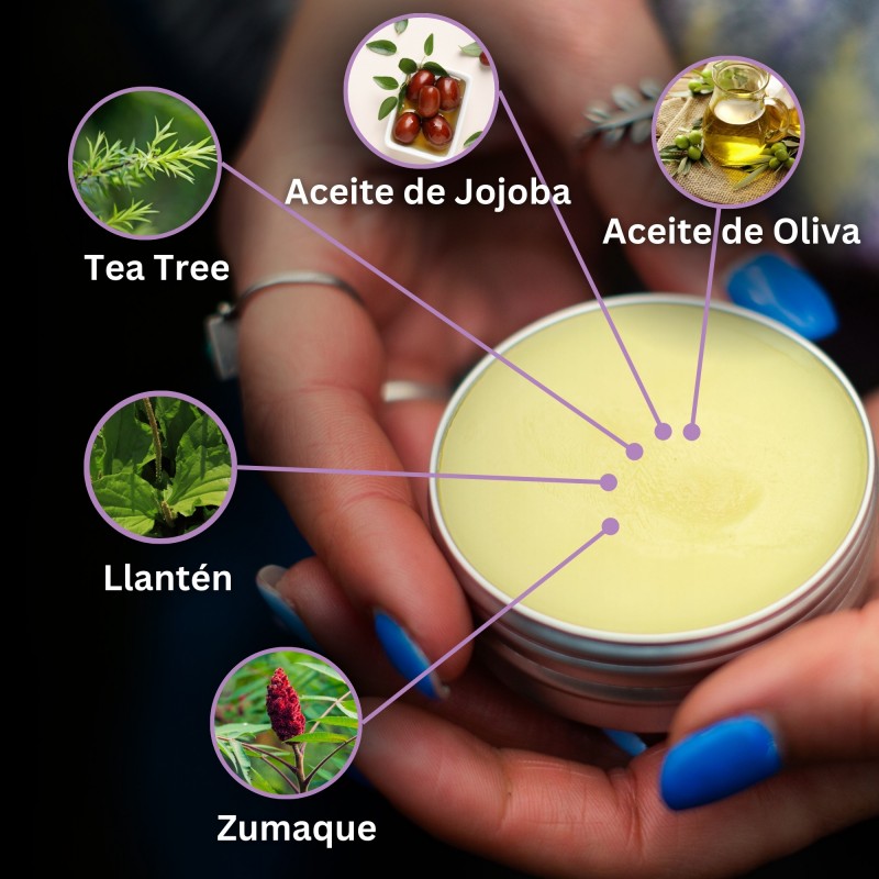 2x Pomada para irritaciones de la piel con Árbol de Té - 40ml