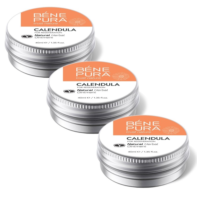 3x Pomada para Quemaduras y Heridas con Caléndula - 40ml - Comparaci&oacute;n de Producto