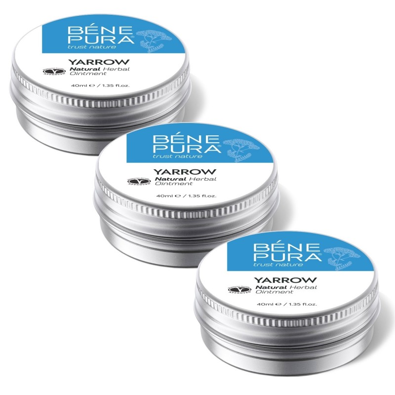 3x Pomada para Hemorroides con Milenrama blanca - 40ml - 