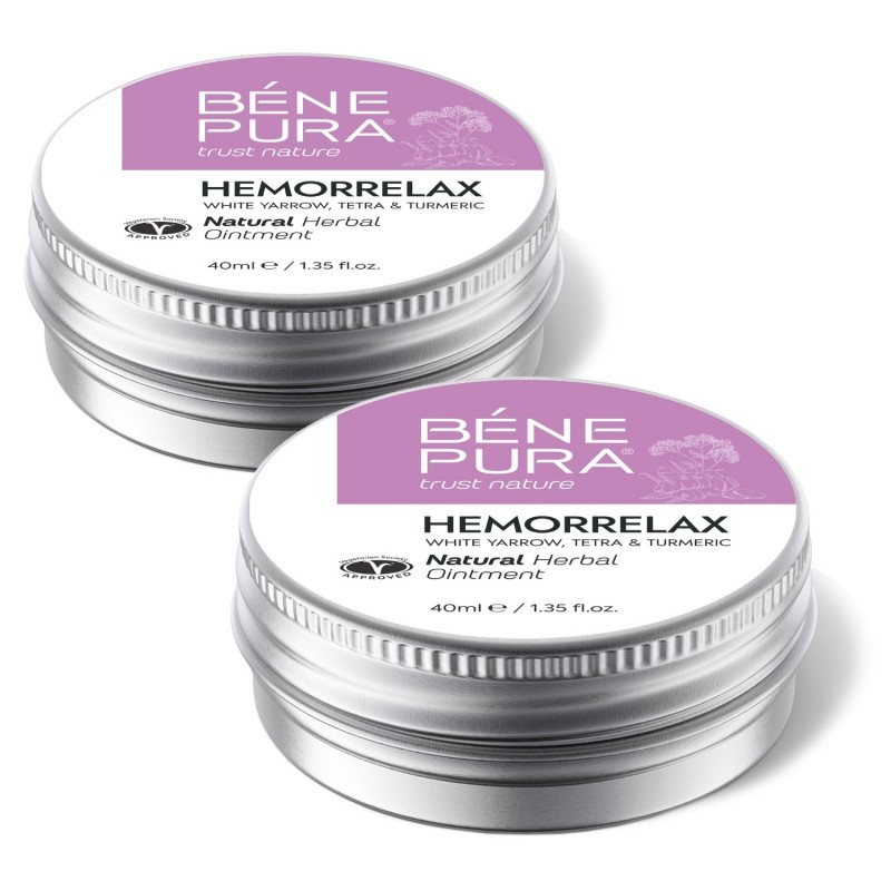 2x Pomada para Hemorroides con Milenrama Blanca, Tetra y Cúrcuma - 40ml - Comparaci&oacute;n de Producto