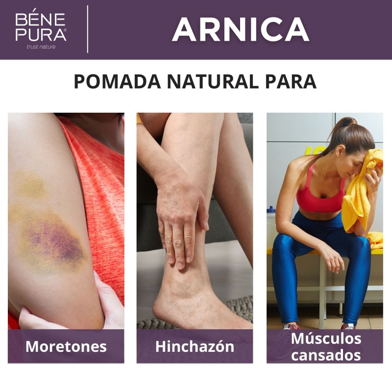 Pomada para Moretones y Músculos con Árnica - 40ml