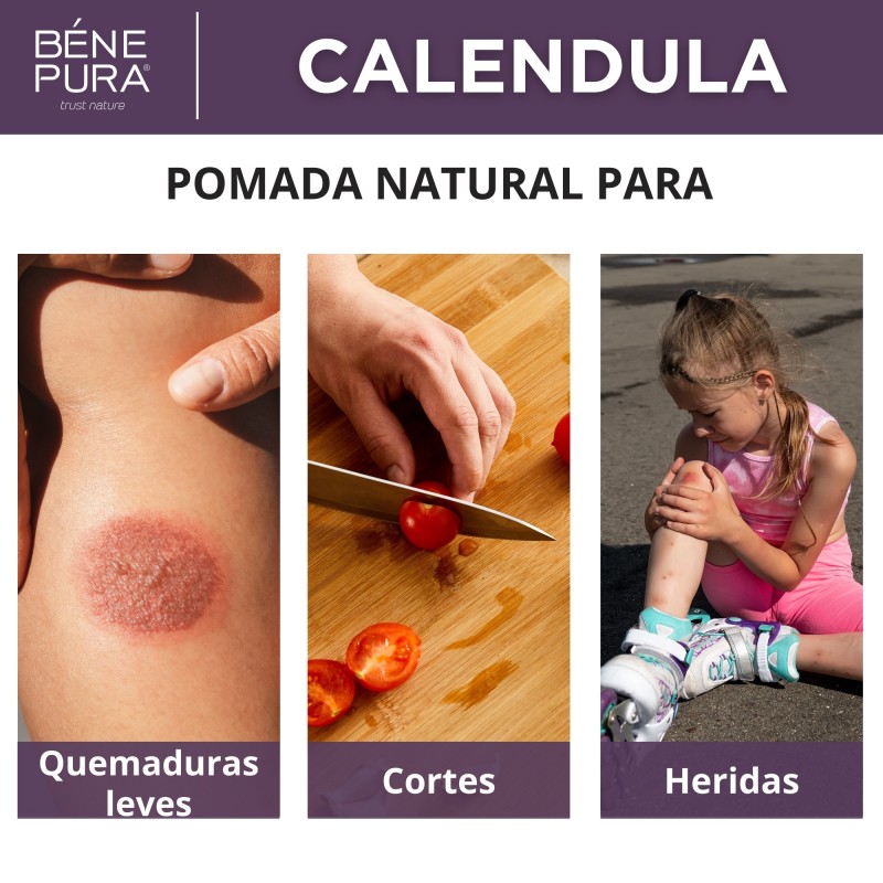 Pomada para Quemaduras y Heridas con Caléndula - 40ml