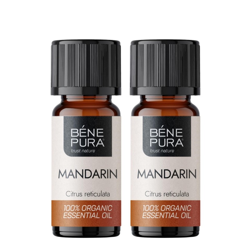 2x Bio Aceite esencial de Mandarina roja - 10ml