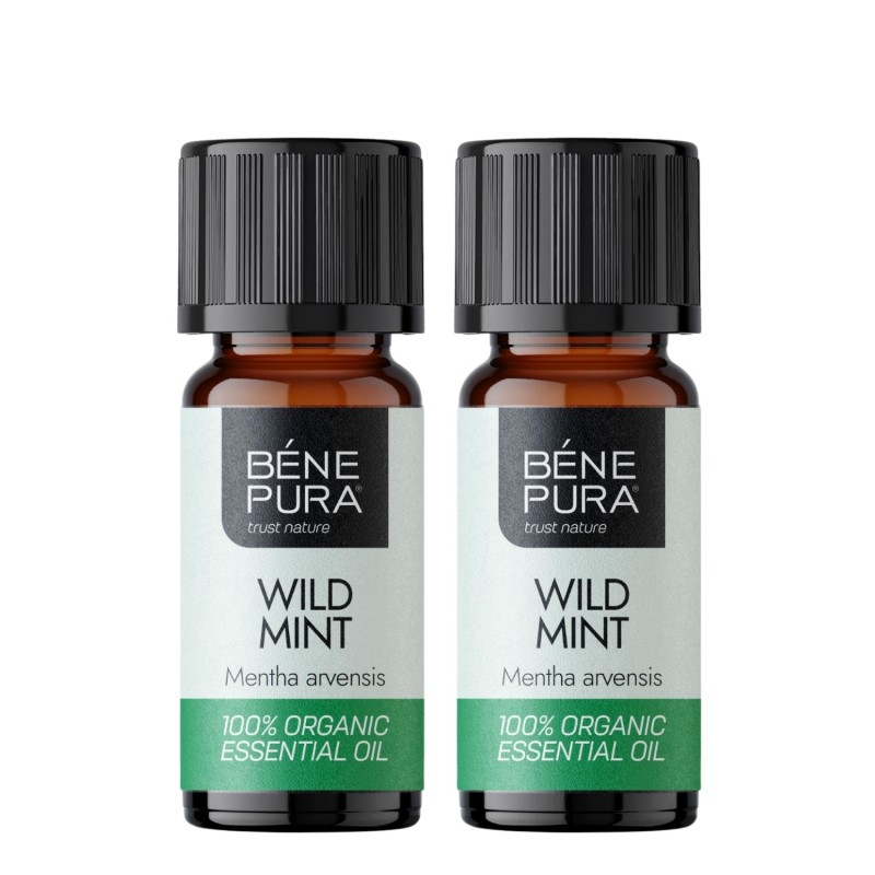 2x Bio Aceite esencial de Menta Silvestre - 5ml