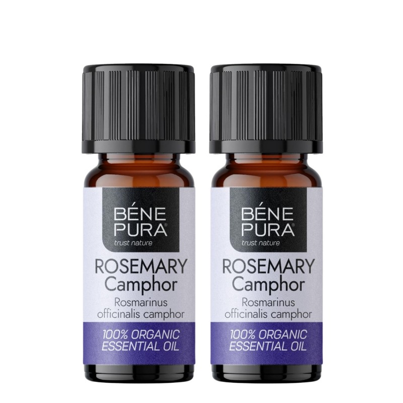 2x Bio Aceite esencial de Romero Alcanfor - 5ml