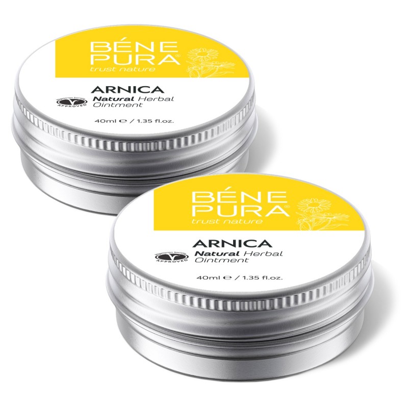 2x Pomada para Moretones y Músculos con Árnica - 40ml - Comparación de Producto