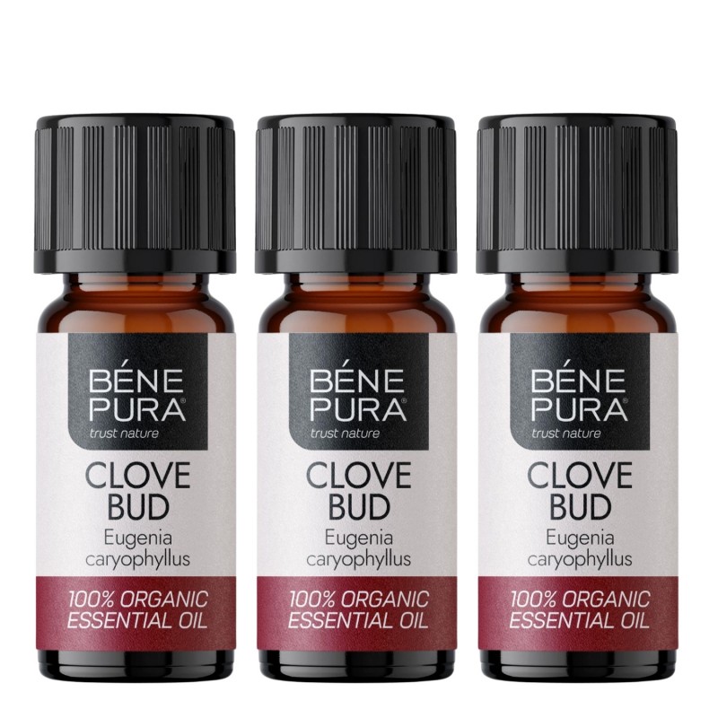 3x Bio Aceite esencial de Clavo - 10ml
