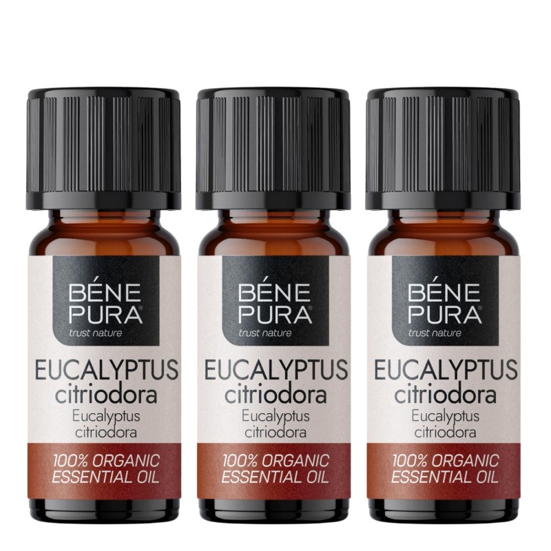3x Bio Aceite esencial de Eucalipto Citriodora - 5ml