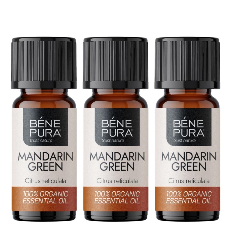 3x Bio Aceite esencial de Mandarina - 10ml