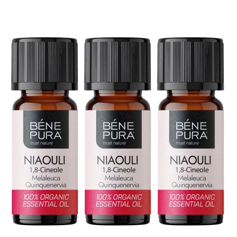3x Bio Aceite esencial de Niaouli - 10ml