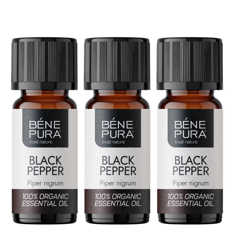 3x Bio Aceite esencial de Pimienta Negra - 5ml - Comparaci&oacute;n de Producto
