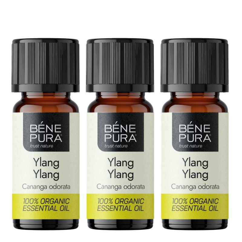 3x Bio Aceite esencial de Ylang Ylang - 5ml