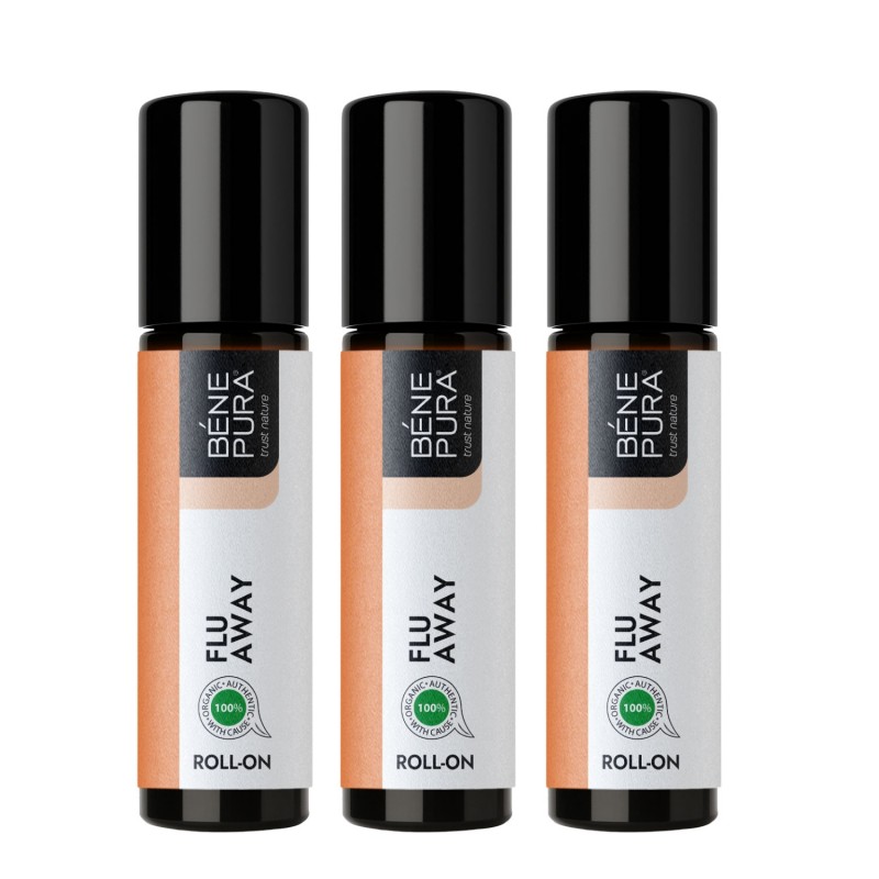 3x Roll-on "Flu Away" de Bio Aceite esencial - 10ml - Comparaci&oacute;n de Producto