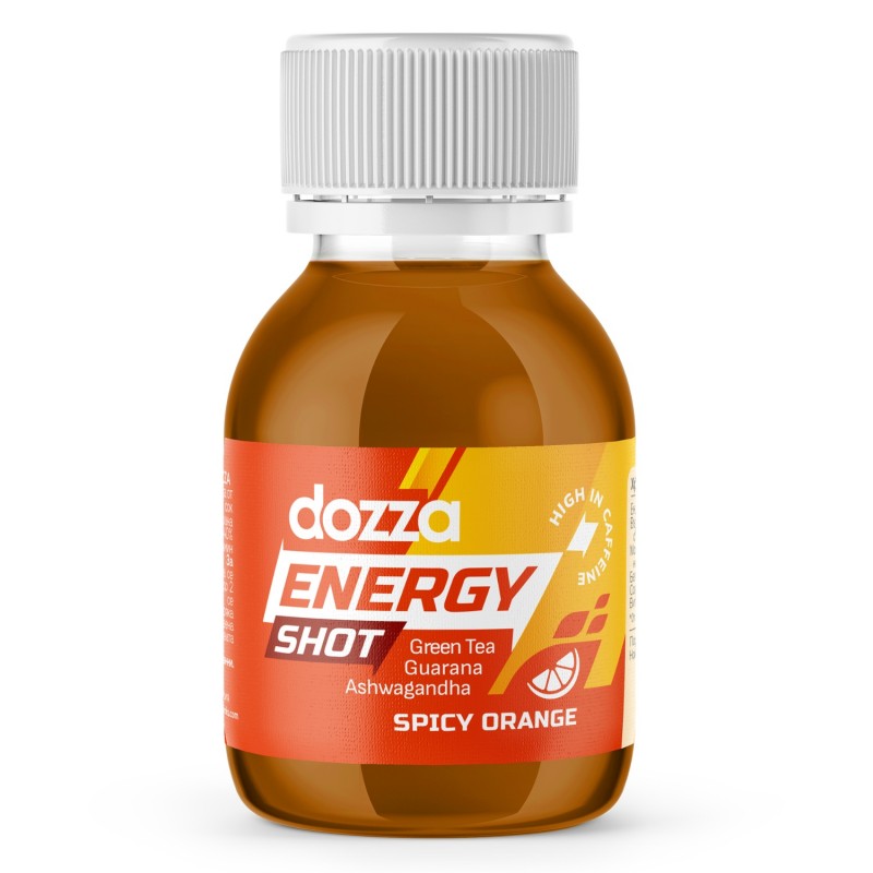 DOZZA Energy Spicy Orange Energy shot - 60ml - Bebidas energéticas