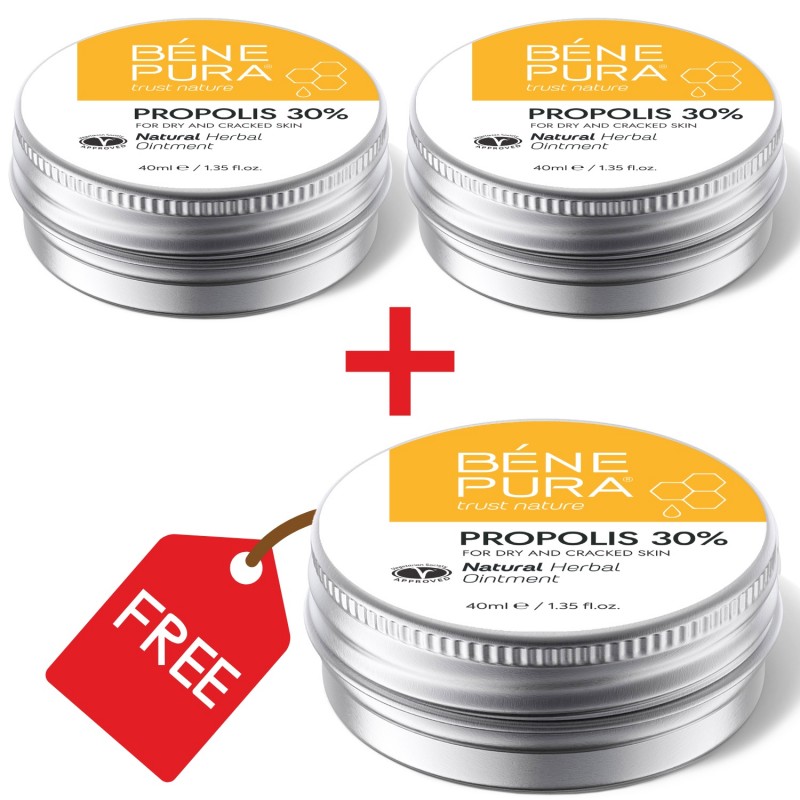 3x Pomada para irritaciones de la piel con 30% Propóleo - 40ml - Comparaci&oacute;n de Producto