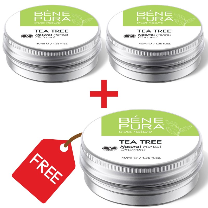 3x Pomada para irritaciones de la piel con Árbol de Té - 40ml - Comparaci&oacute;n de Producto