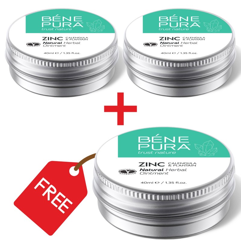3x Pomada para irritaciones de la piel con Óxido de Zinc - 40ml - Comparaci&oacute;n de Producto