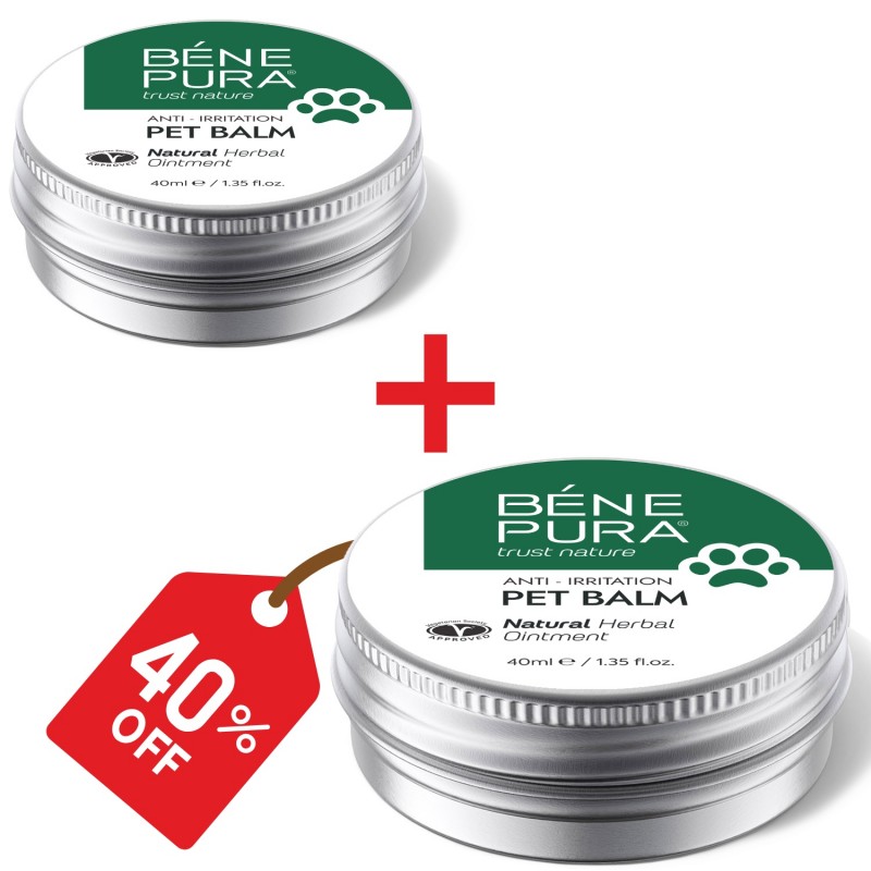 2x Bálsamo Anti-Irritación para Mascotas con Llantén - 40ml - Comparaci&oacute;n de Producto