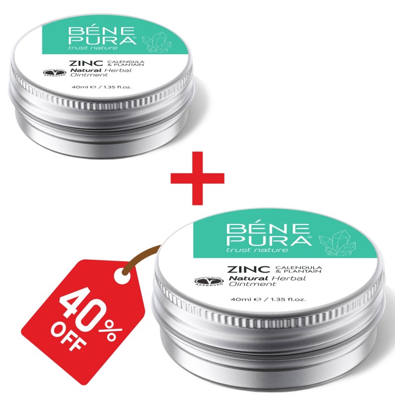 2x Pomada para irritaciones de la piel con Óxido de Zinc - 40ml - Comparaci&oacute;n de Producto