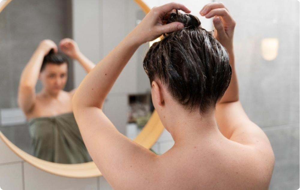 Como mascarilla para el cabello