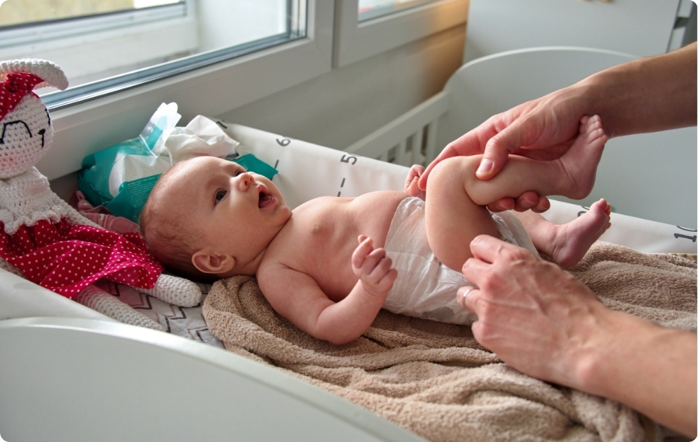 Como cuidado natural para la piel del bebé cuando está irritada o enrojecida