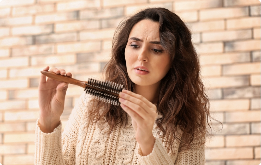 Reduce la caída del cabello