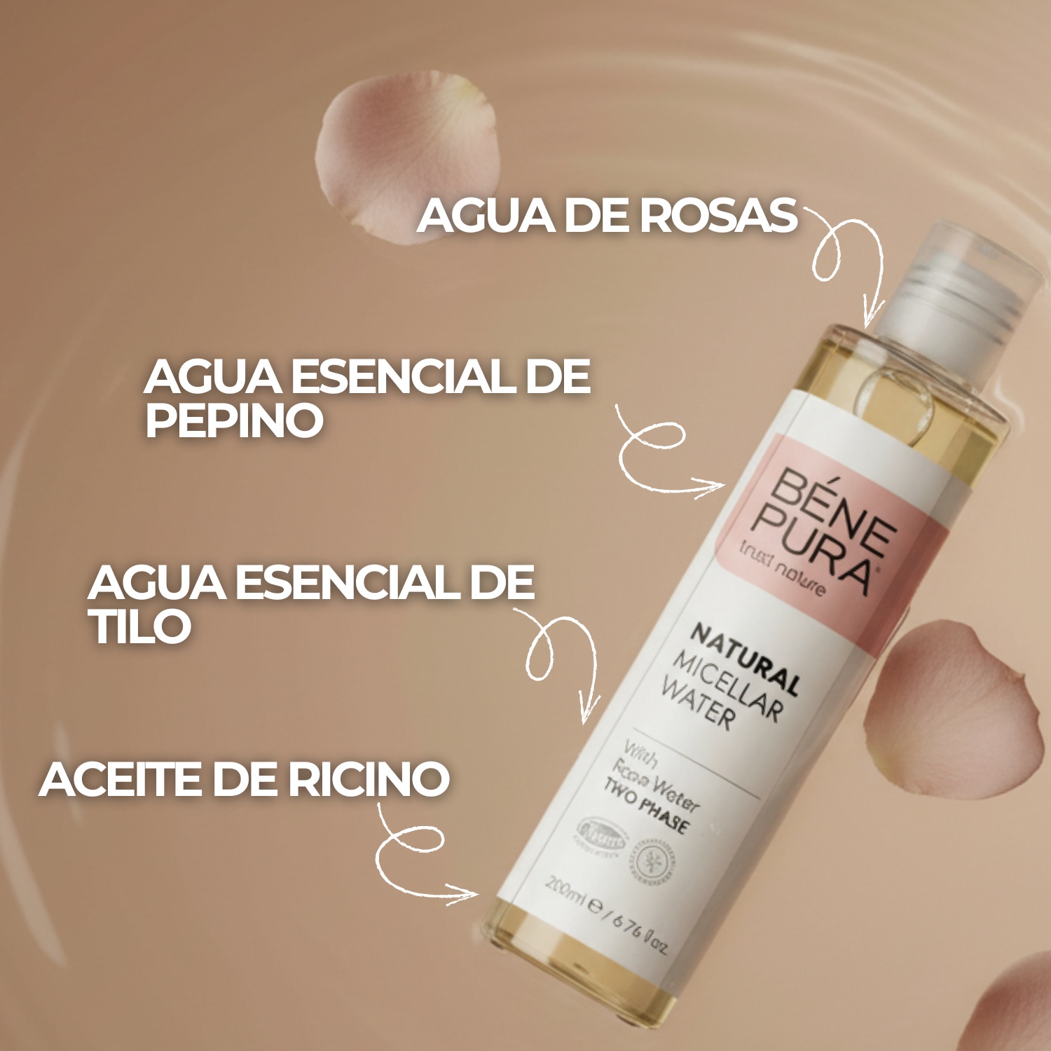 Agua Micelar Bifásica - 200ml