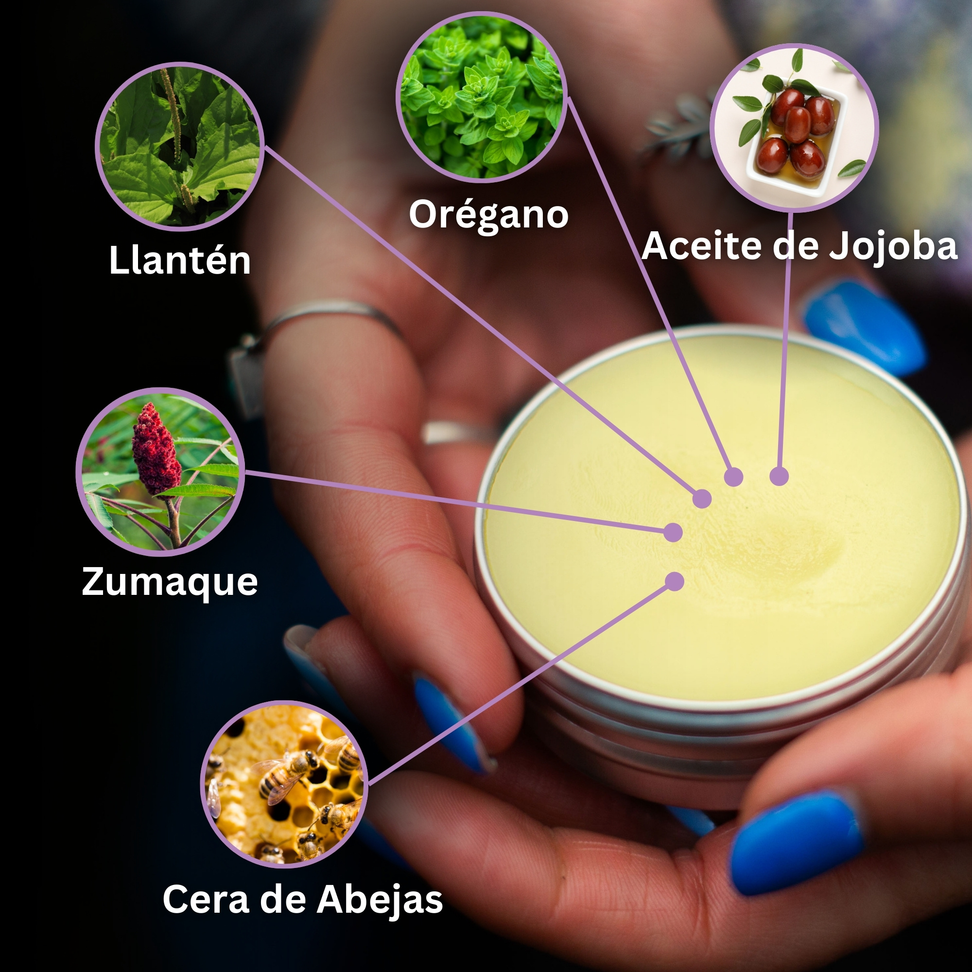 Bálsamo Anti-Irritación para Mascotas con Llantén - 40ml