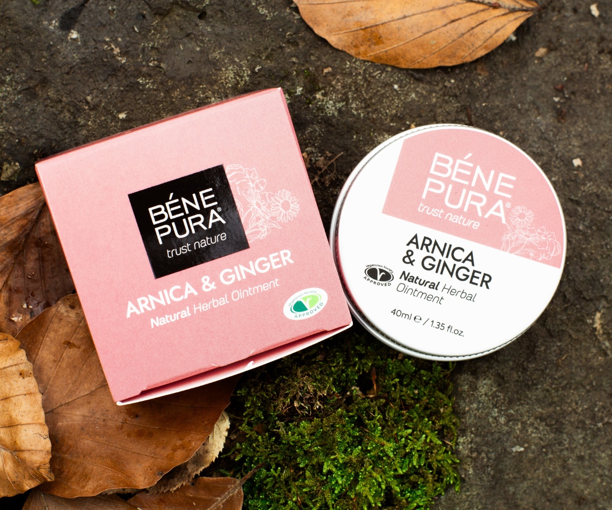 Pomada para Moretones y Músculos con Árnica y Jengibre - 40ml